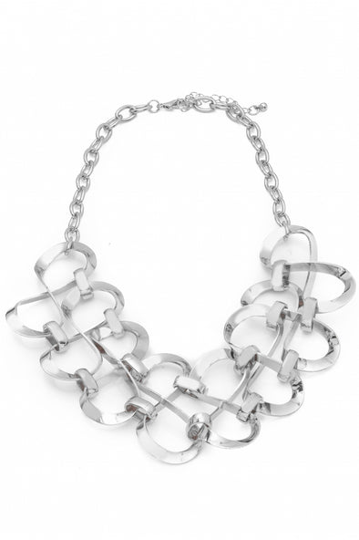 Twisted Necklace Silver