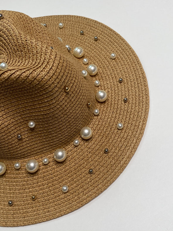 Pearls and Beads Fedora
