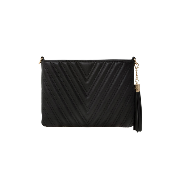 Chevron Quilted Clutch