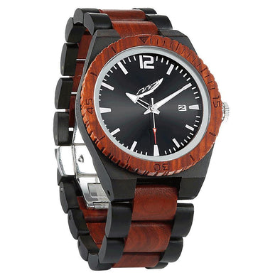 Personalized Engrave Ebony & Rosewood Watches