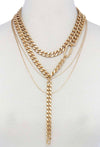 4 Layered Necklace Gold