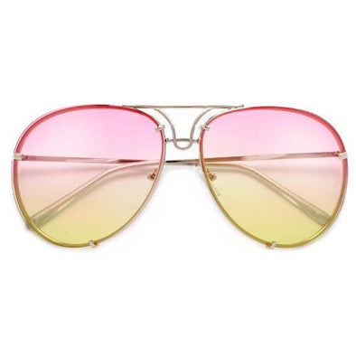 Oversized High Fashion Aviator